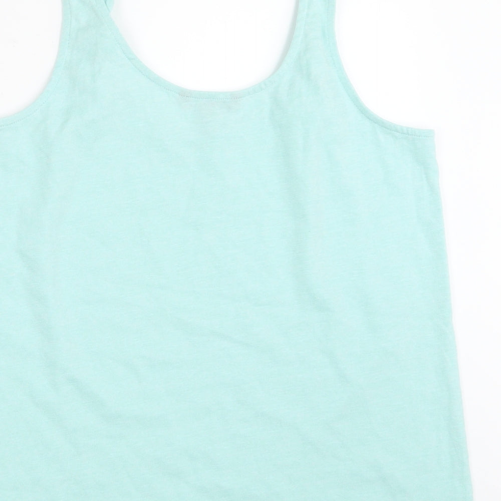 Peacocks Womens Green   Basic Tank Size 12