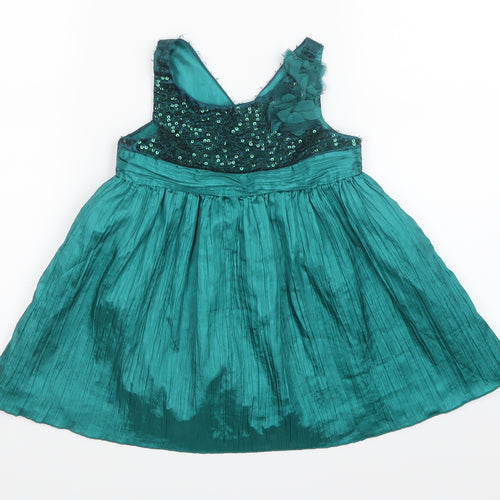 NEXT Girls Green   A-Line  Size 6 Years