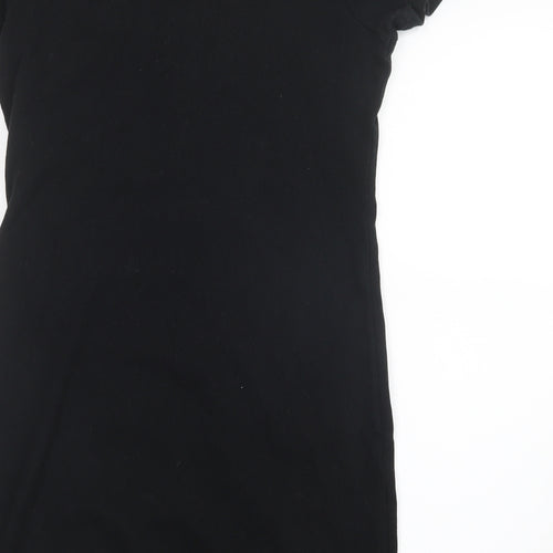 Primark Womens Black   Basic T-Shirt Size 18  - Long