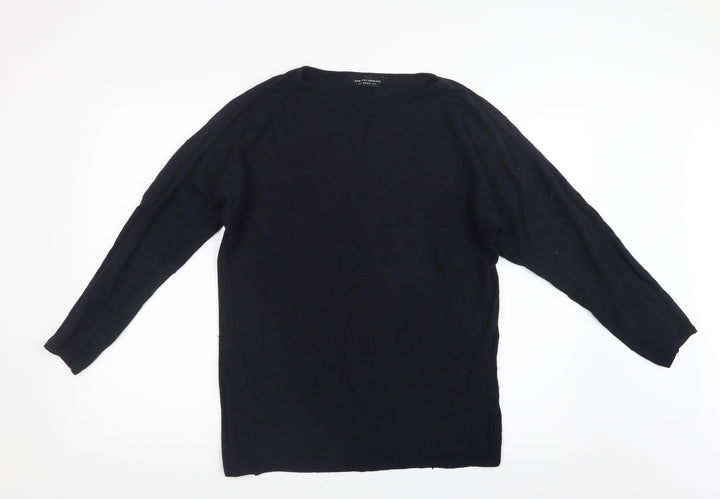 Dorothy Perkins Womens Blue  Knit Pullover Jumper Size 14