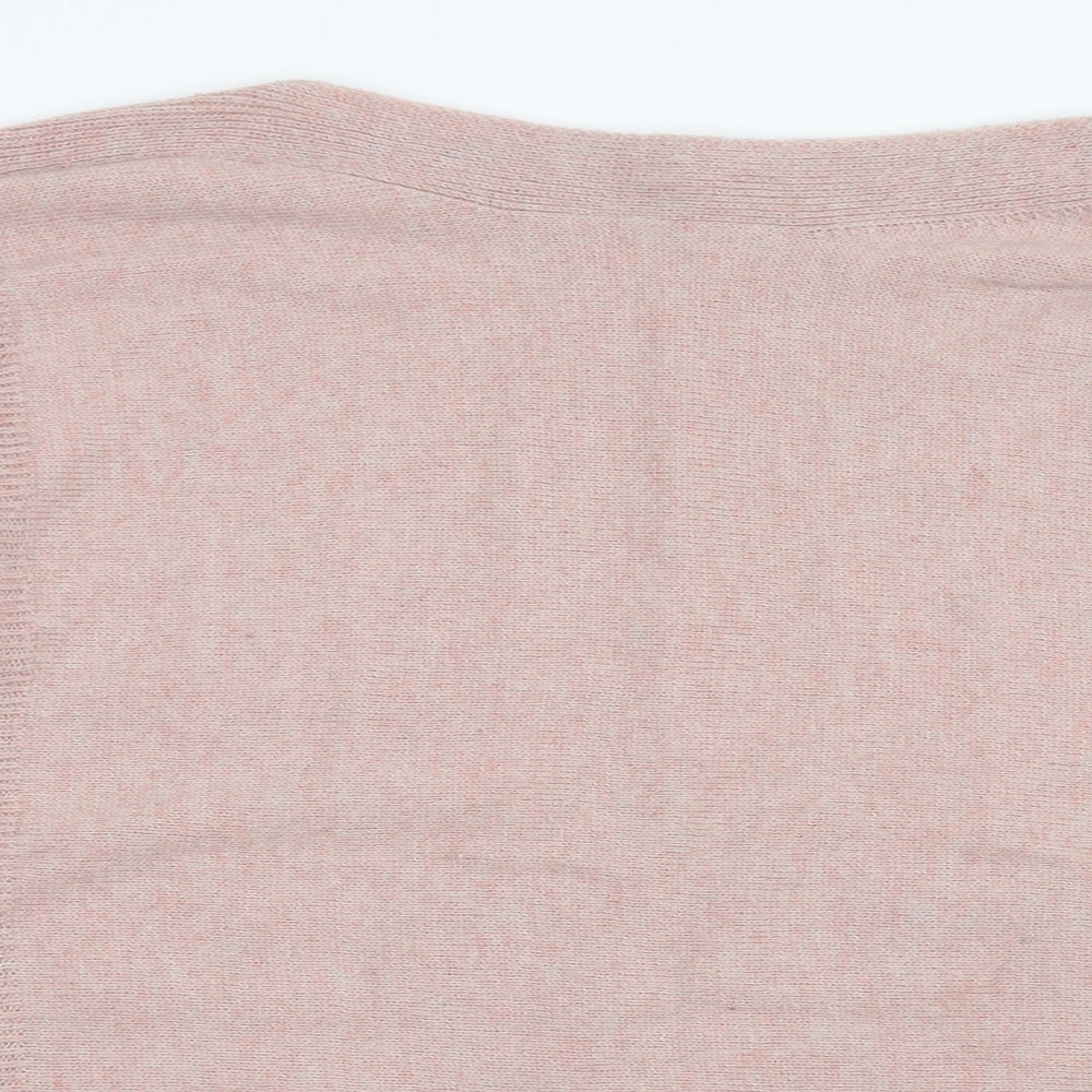 Dorothy Perkins Womens Pink  Knit Pullover Jumper Size 14
