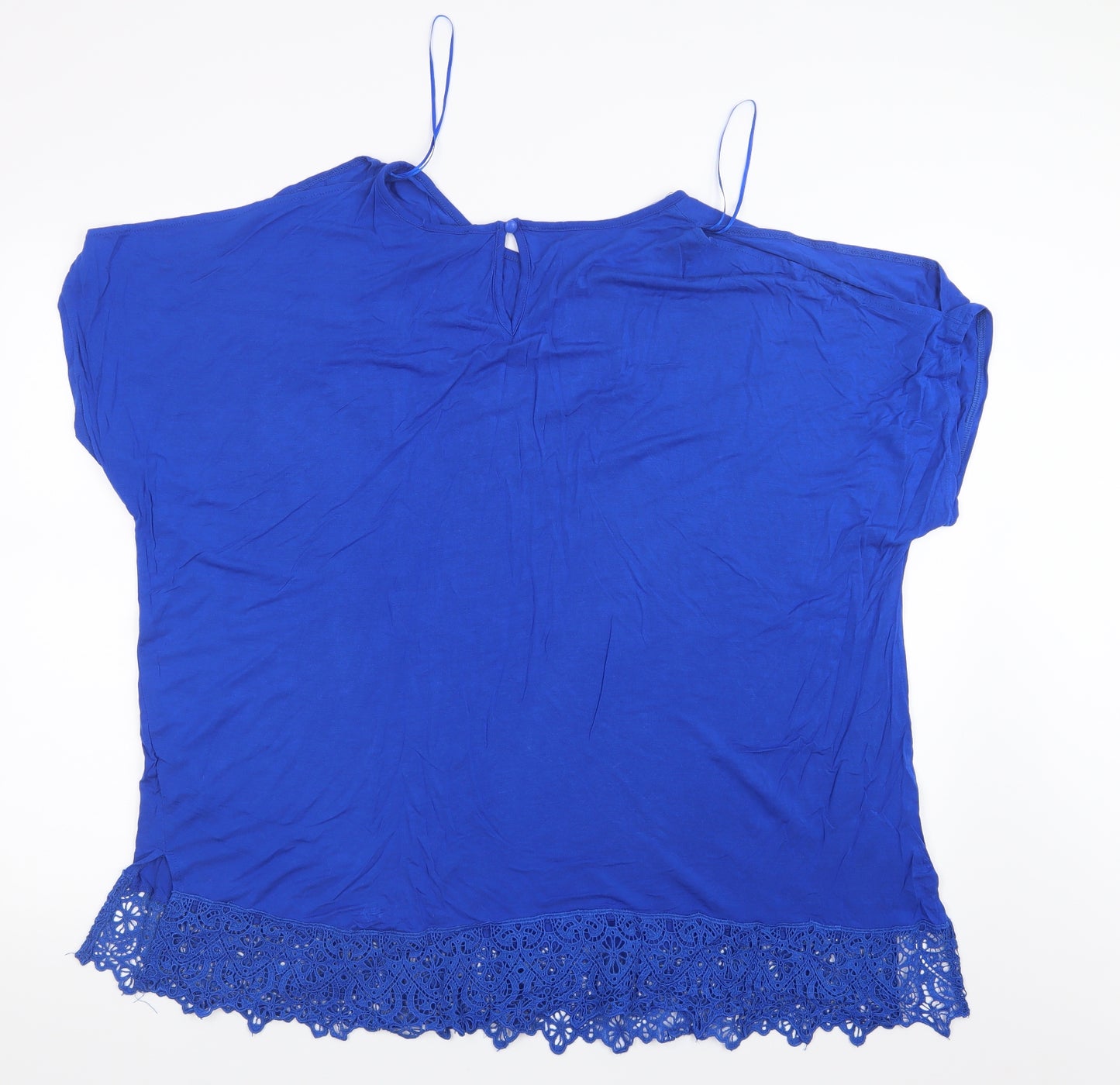 New Look Womens Blue   Basic T-Shirt Size 22  - Inspire