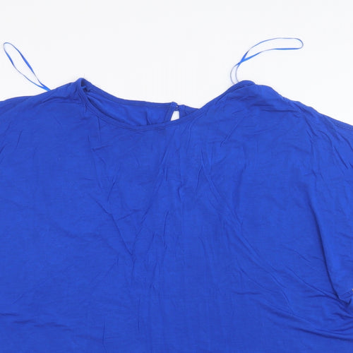 New Look Womens Blue   Basic T-Shirt Size 22  - Inspire