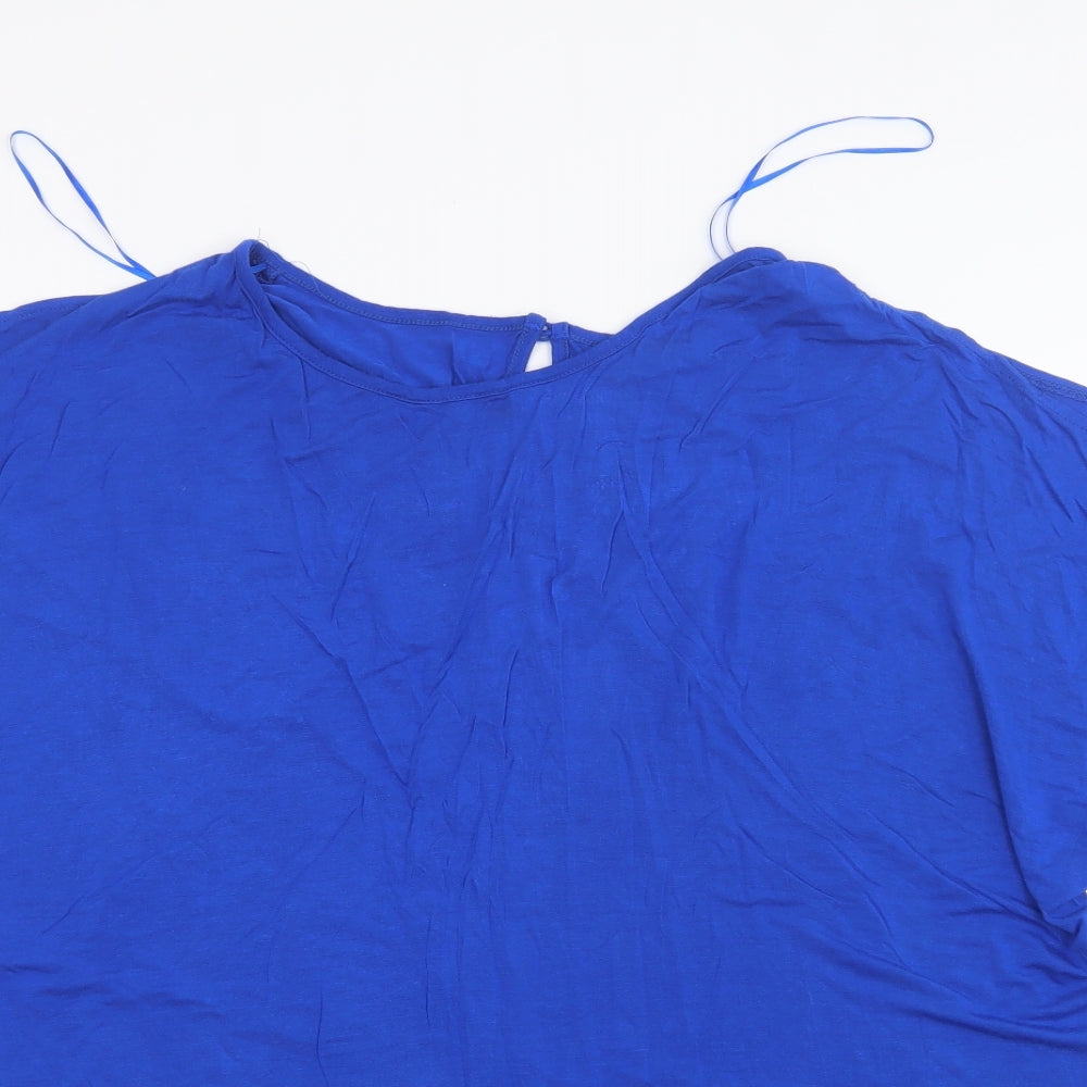 New Look Womens Blue   Basic T-Shirt Size 22  - Inspire