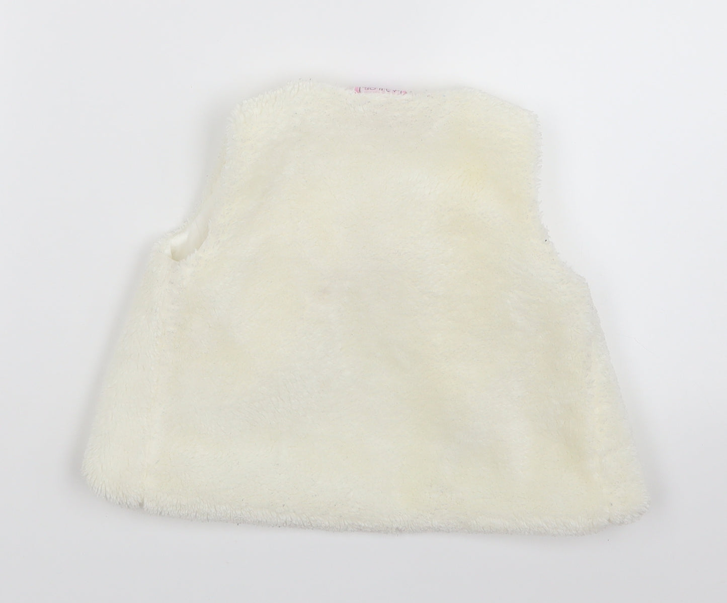 Chloe Louise Girls White   Jacket  Size 6-9 Months