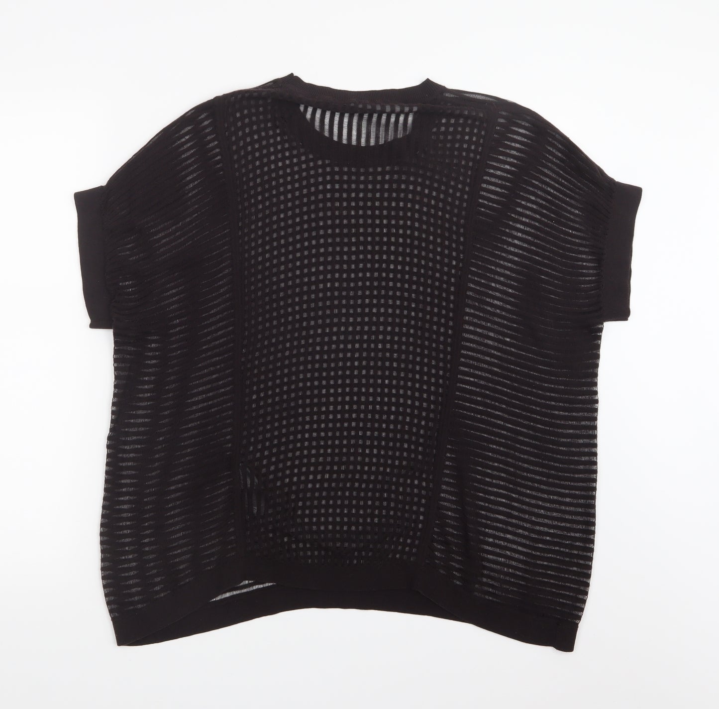 AllSaints Mens Black    T-Shirt Size S