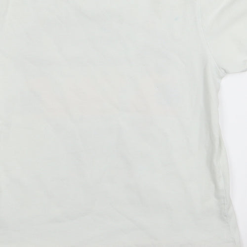 NEXT Girls White   Basic T-Shirt Size 6 Years