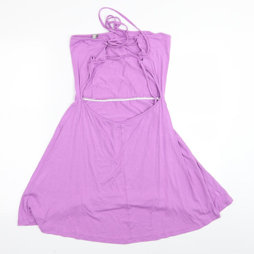 ASOS Womens Purple   Fit & Flare  Size 12