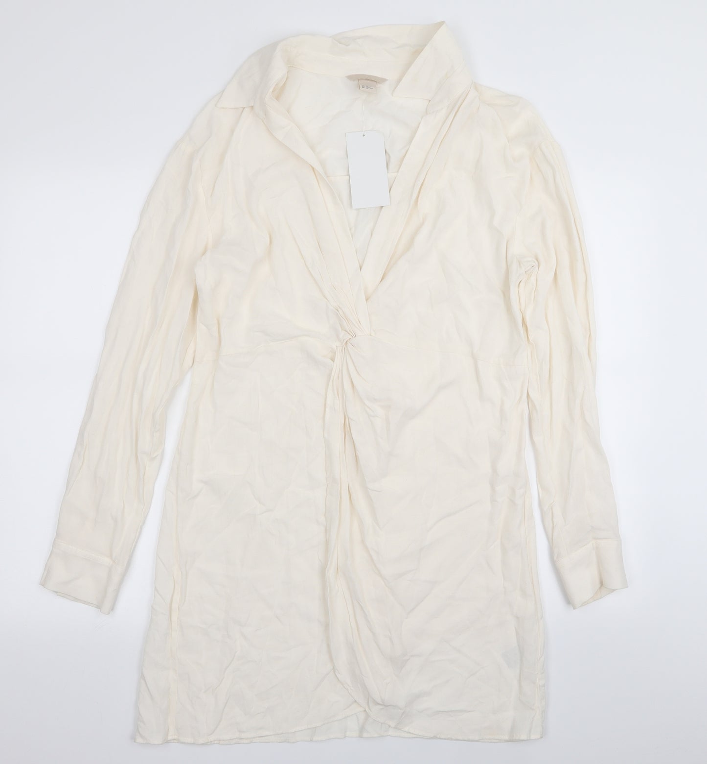 H&M Womens Beige   A-Line  Size 12