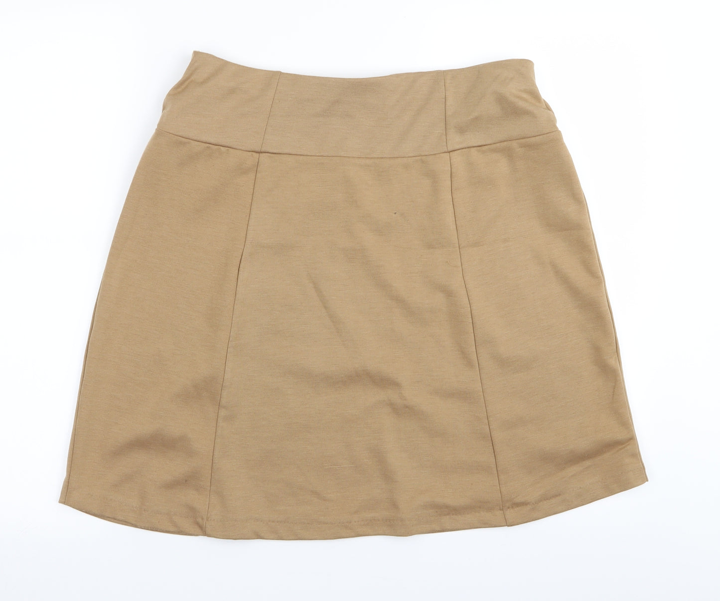 EVIE Womens Beige   Mini Skirt Size 14