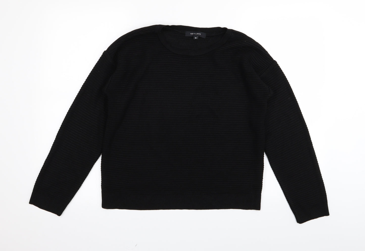 New Look Womens Black   Pullover Jumper Size 10