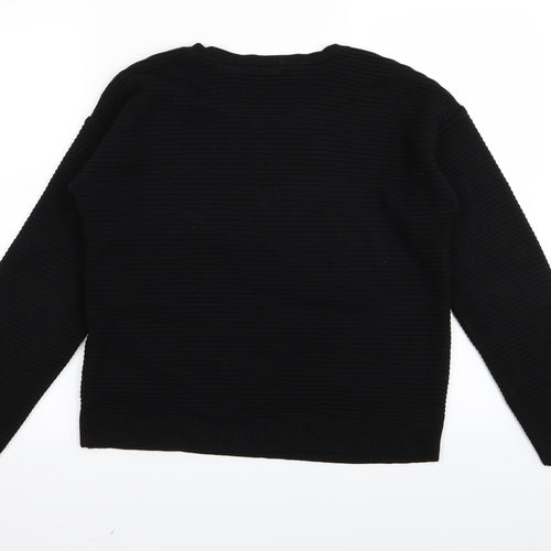 New Look Womens Black   Pullover Jumper Size 10