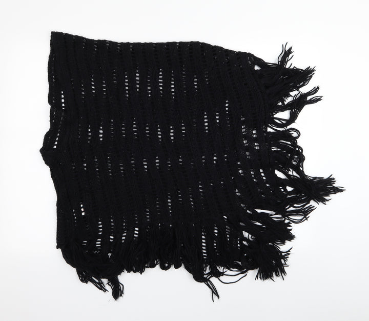 Oasis Womens Black Shawl/Wrap