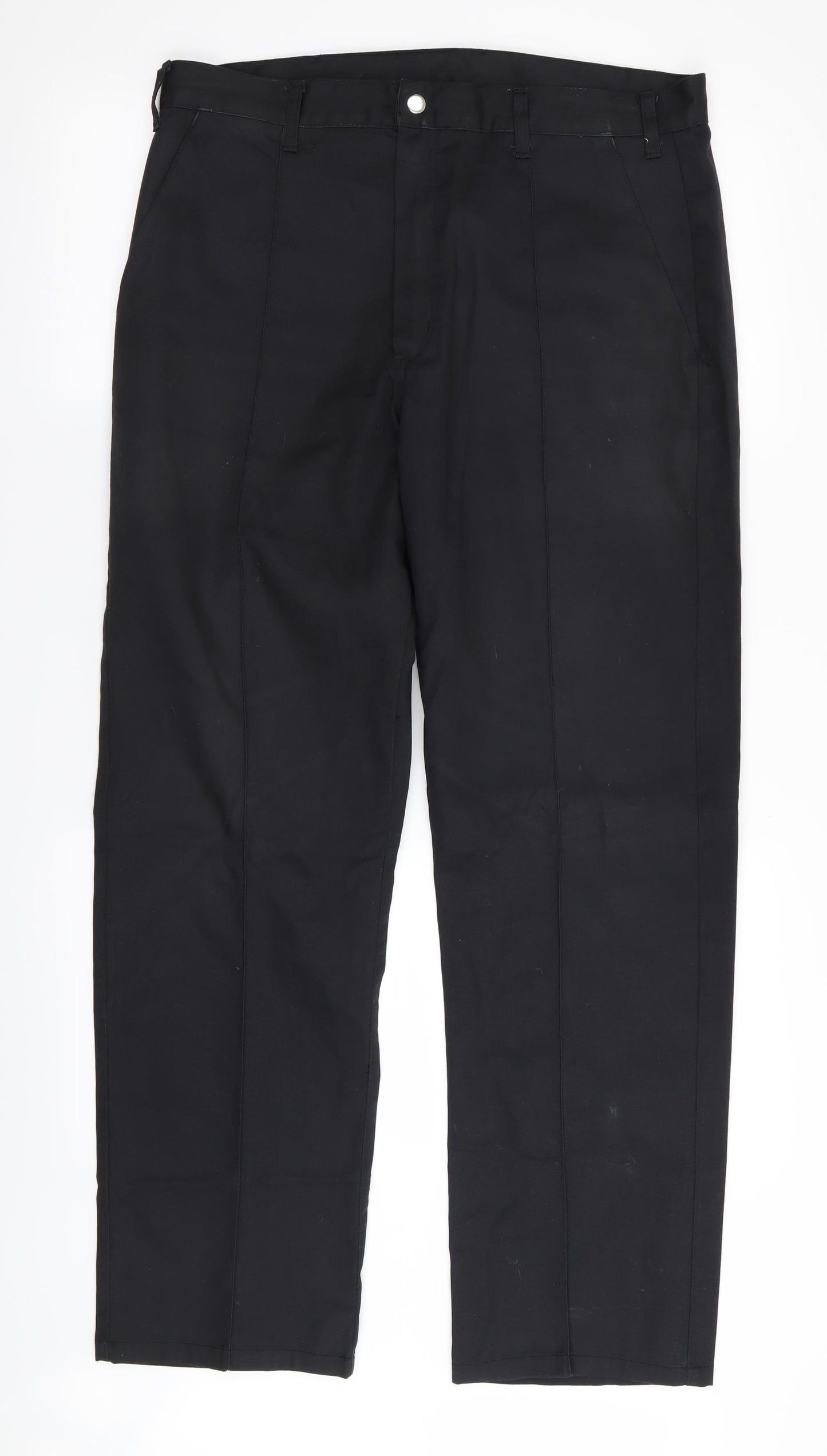 Alexandra Mens Black   Trousers  Size 34 in L30 in
