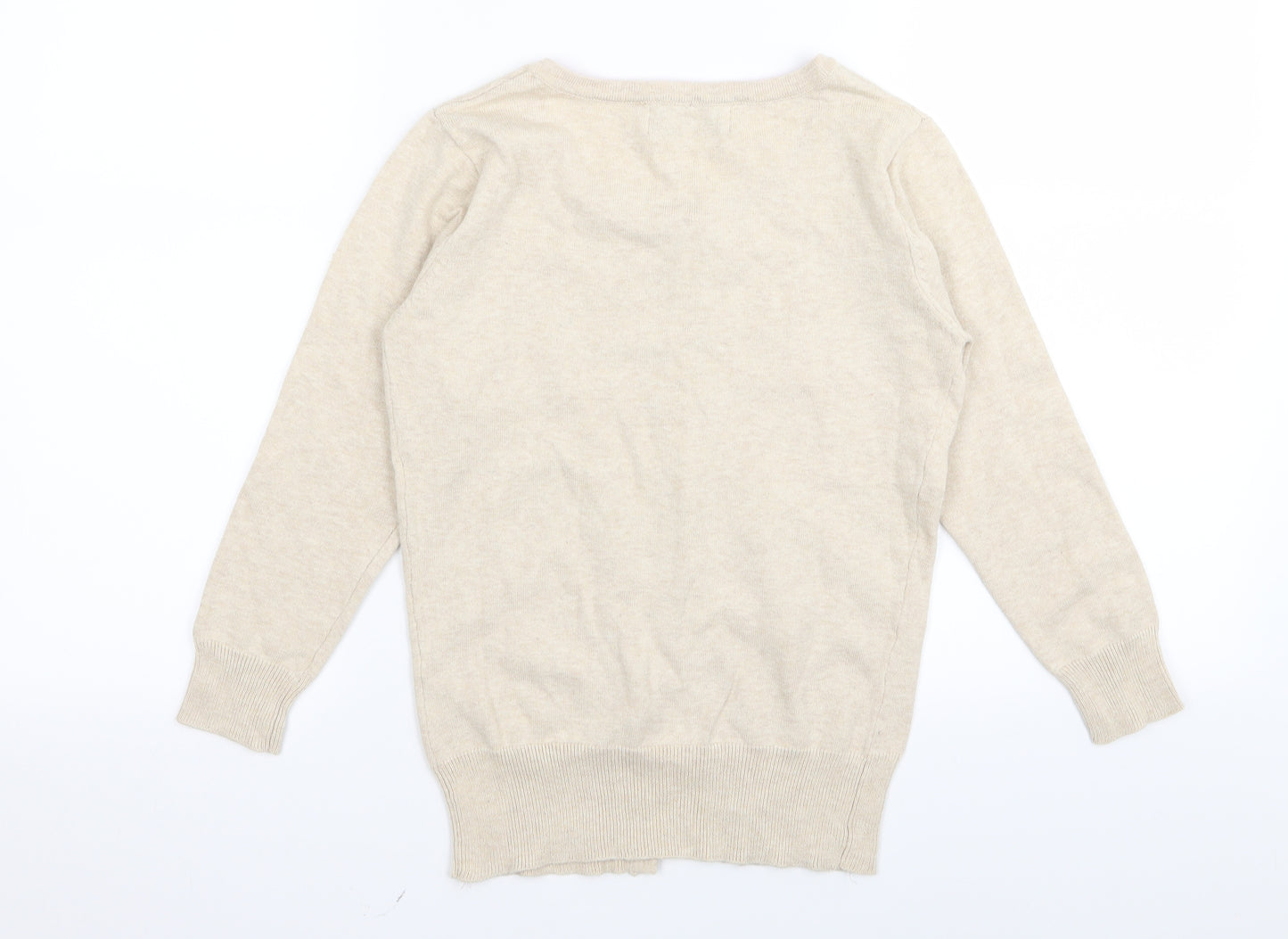 Primark Womens Beige   Cardigan Jumper Size 8
