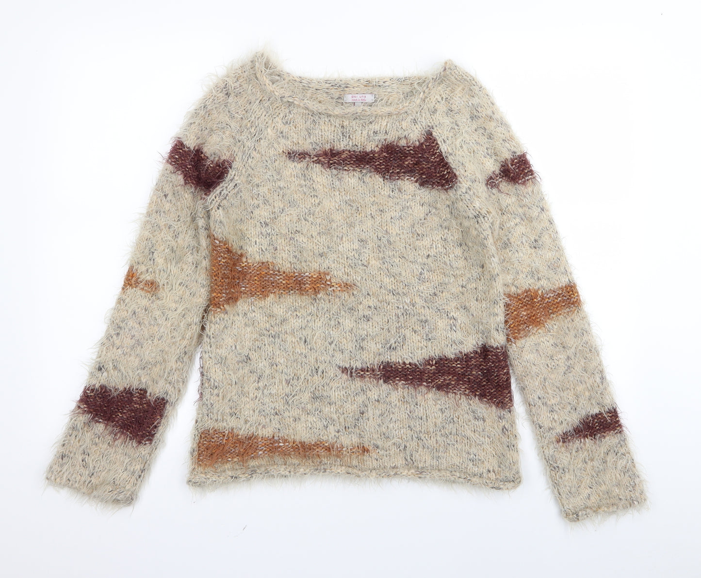 Per Una Womens Beige   Pullover Jumper Size M