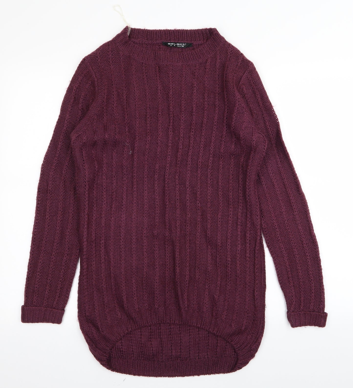 Select Womens Purple   Jumper Dress  Size 8