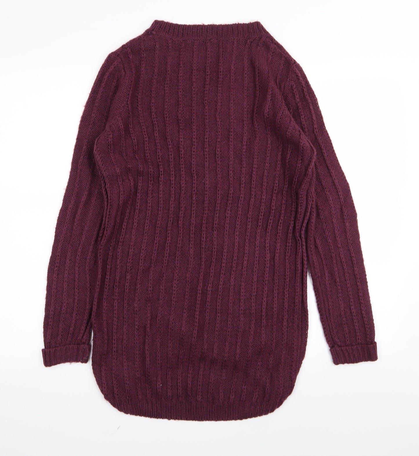 Select Womens Purple   Jumper Dress  Size 8