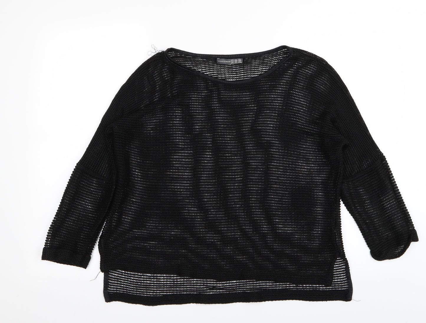 Primark Womens Black   Basic T-Shirt Size 8