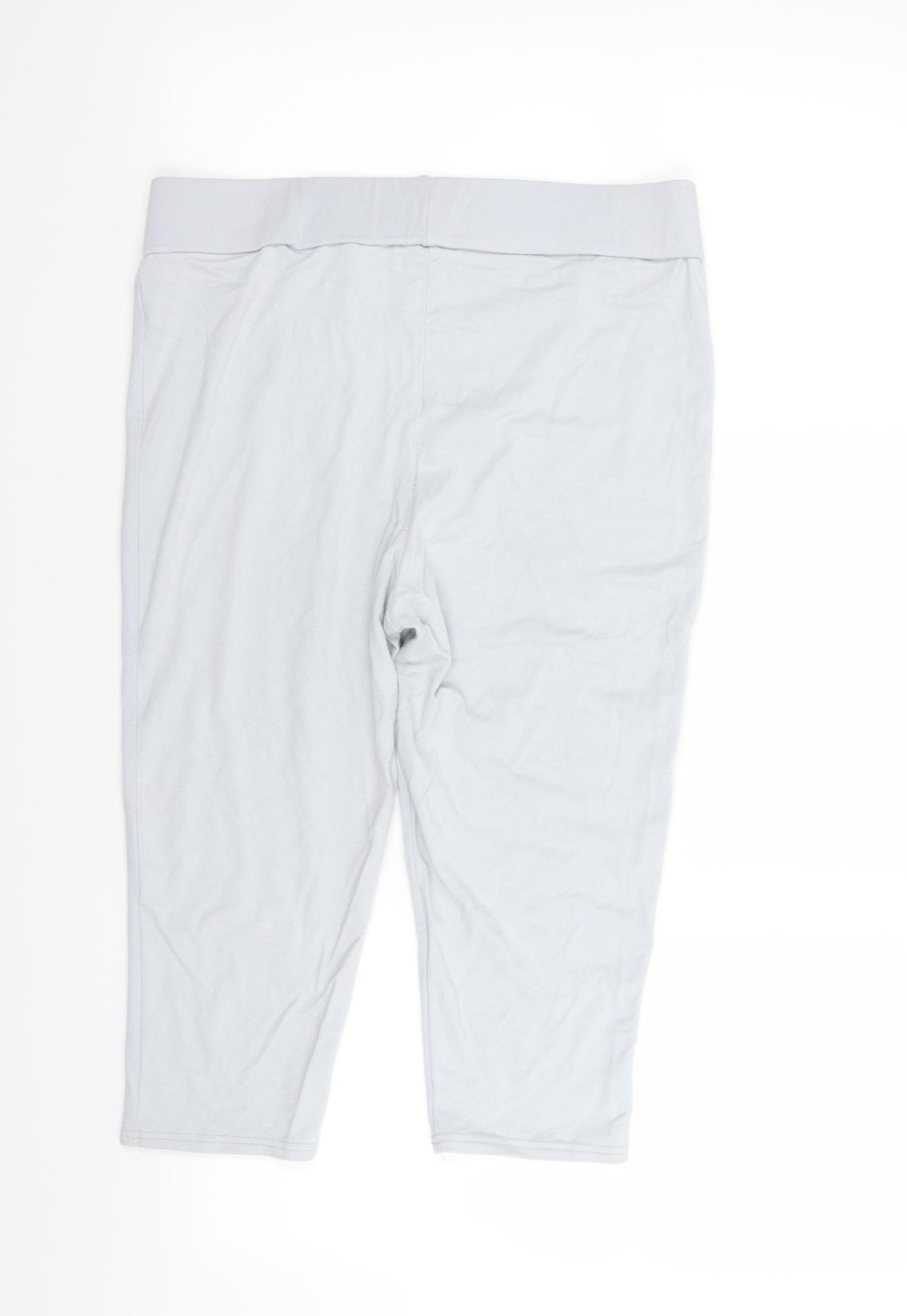Missguided Womens Blue   Capri Leggings Size 14