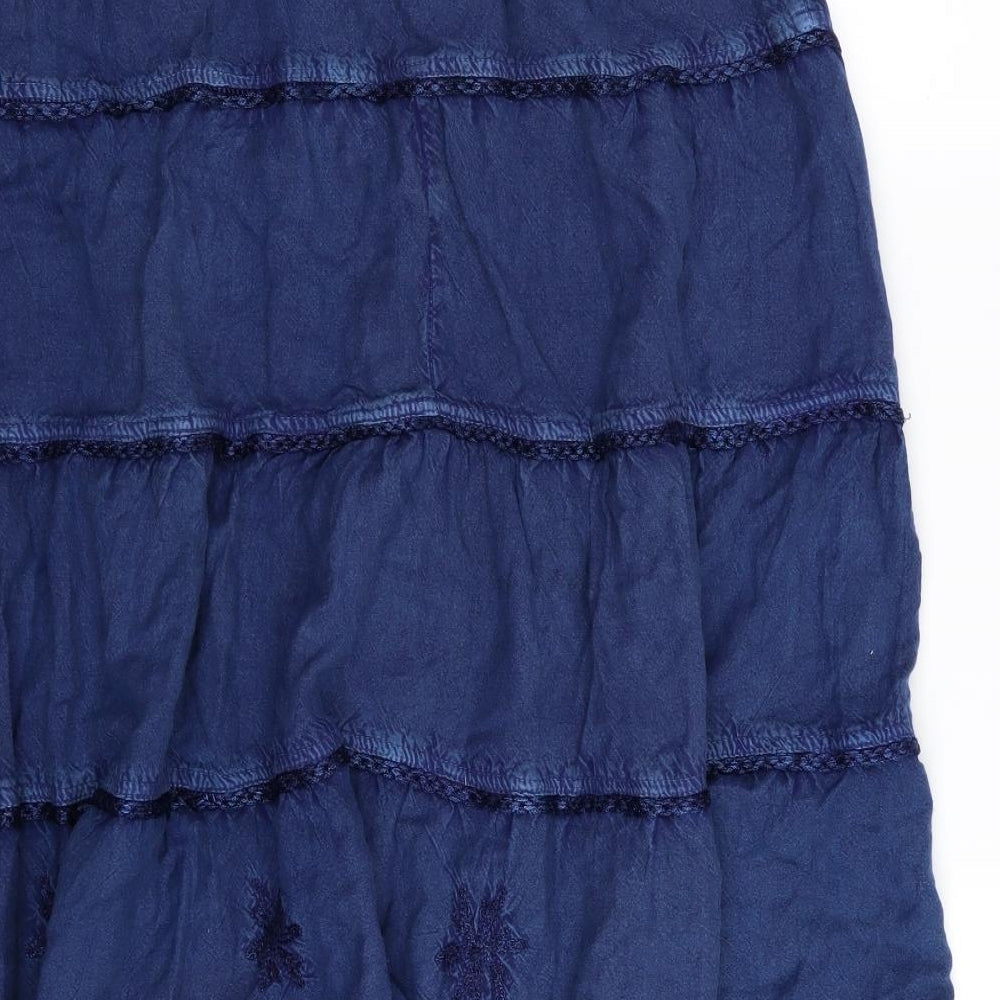 dimple Womens Black   Flare Skirt One Size  - free size