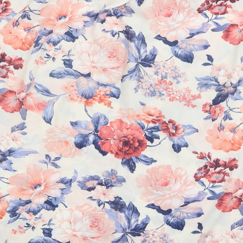 Asda George Womens Pink Floral  Basic Blouse Size 22