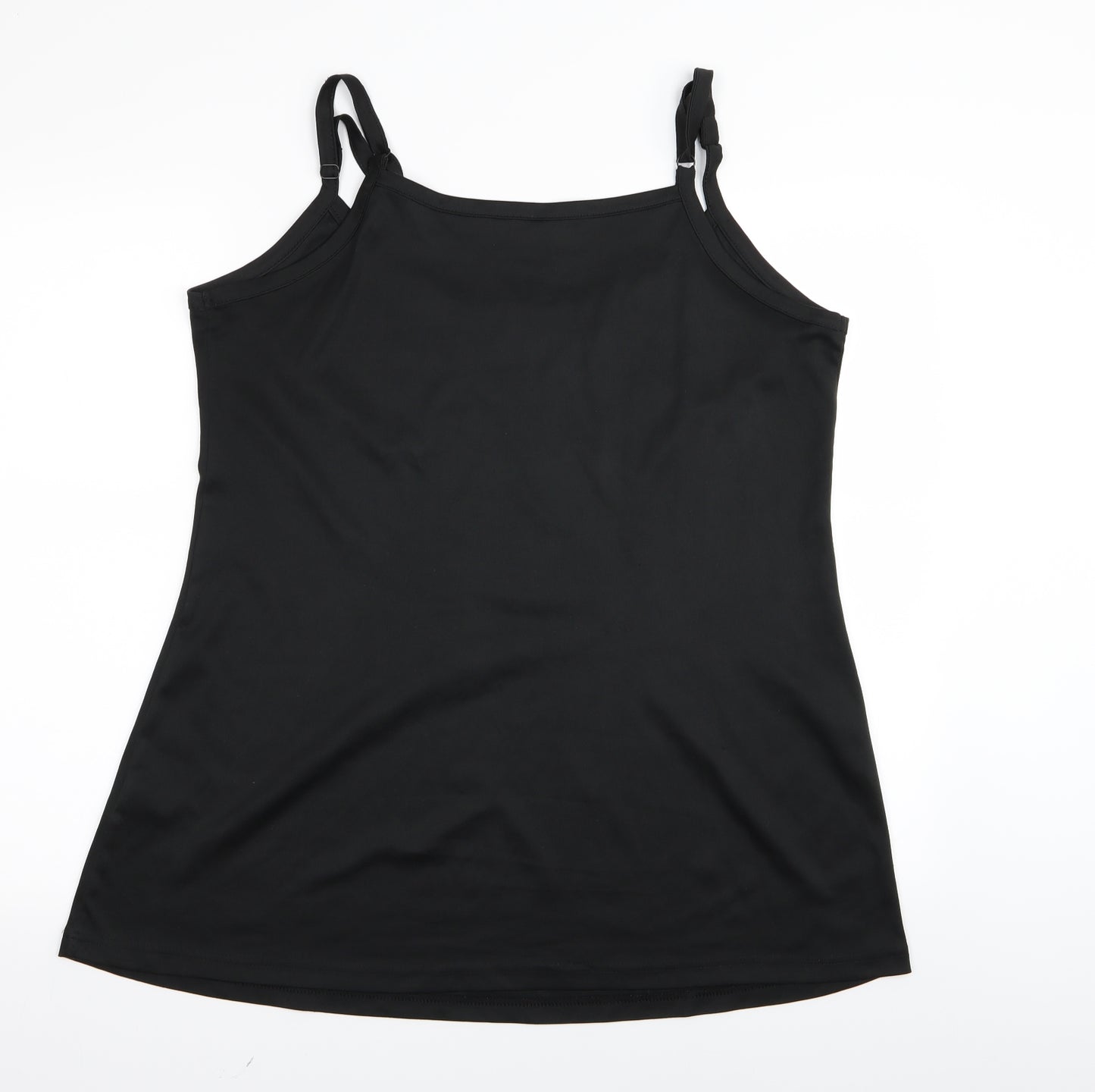 Glamarosa Womens Black   Camisole Tank Size 22