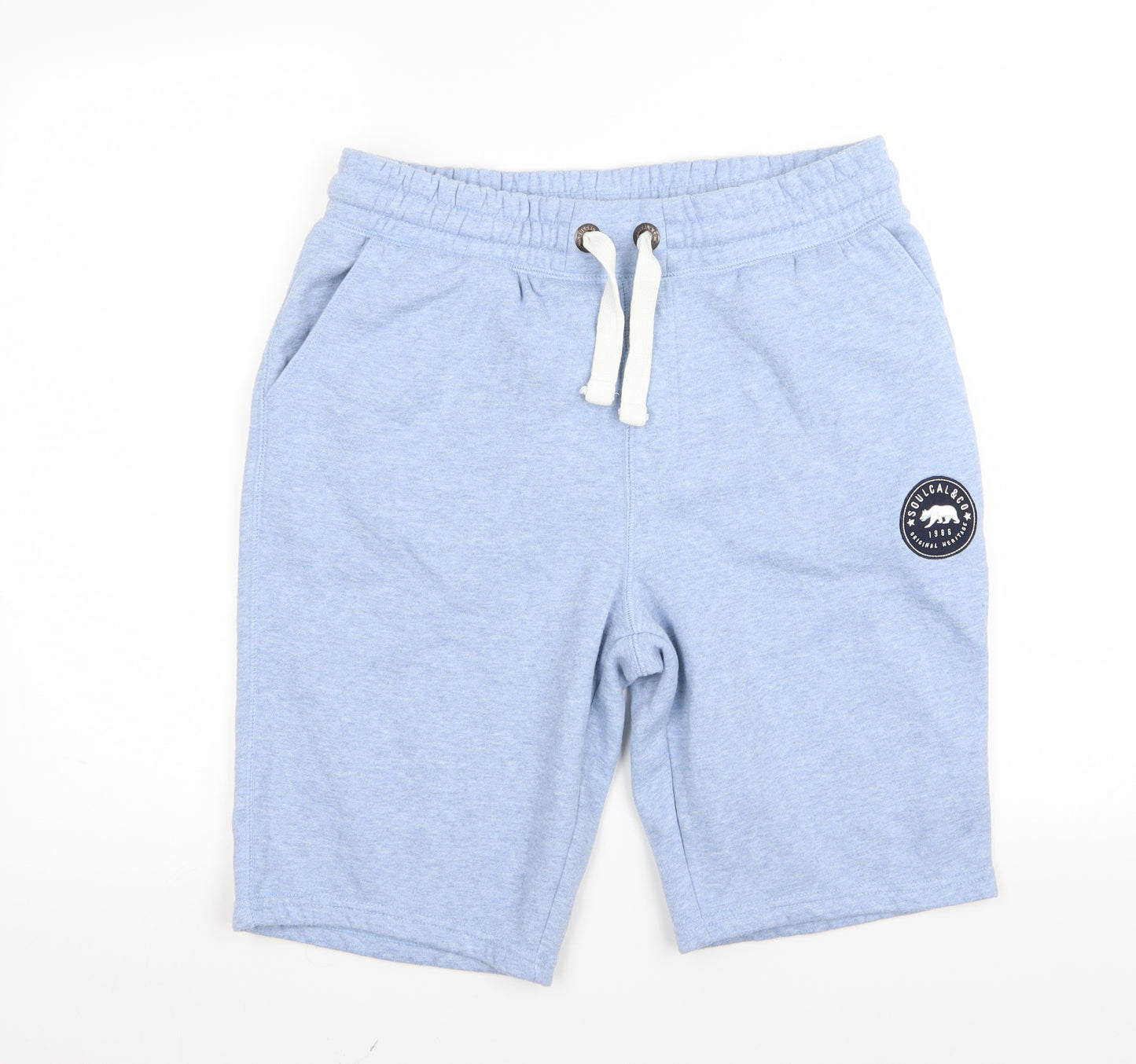 SoulCal&Co Mens Blue   Sweat Shorts Size M