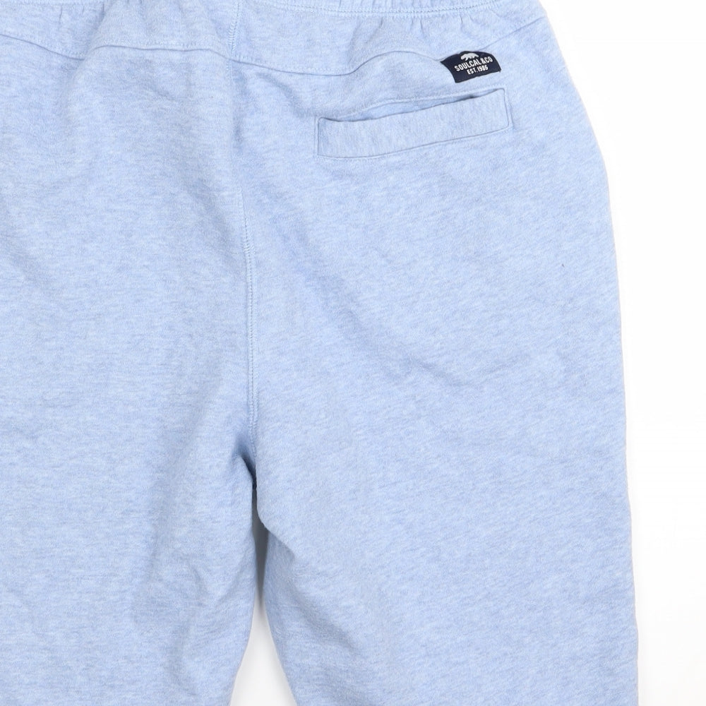 SoulCal&Co Mens Blue   Sweat Shorts Size M