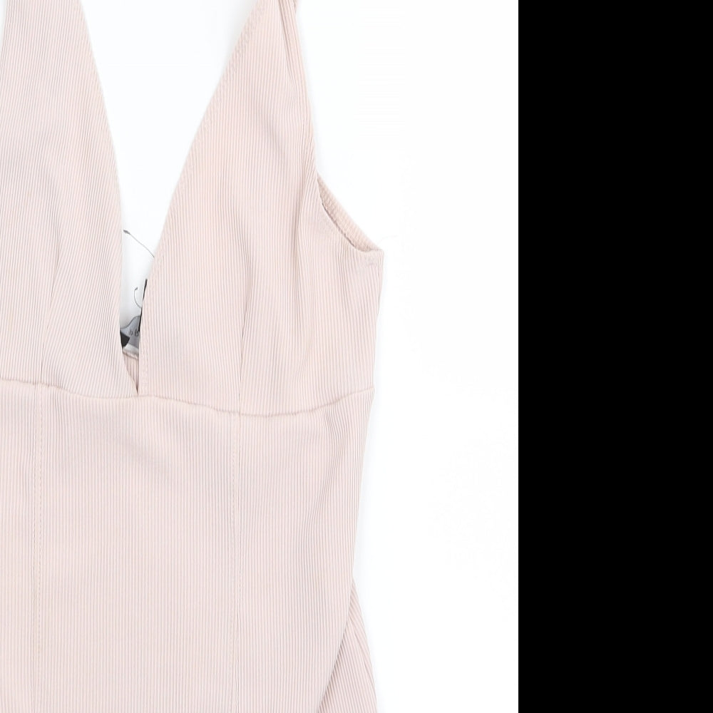 Primark Womens Pink   Bodysuit One-Piece Size 10