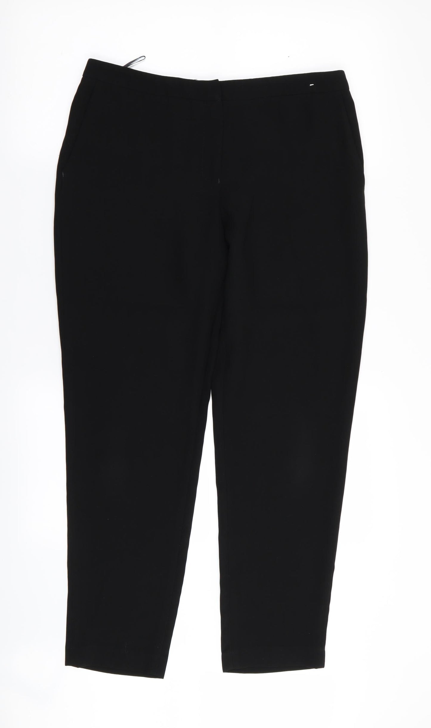 NEXT Womens Black   Trousers  Size 10 L27 in