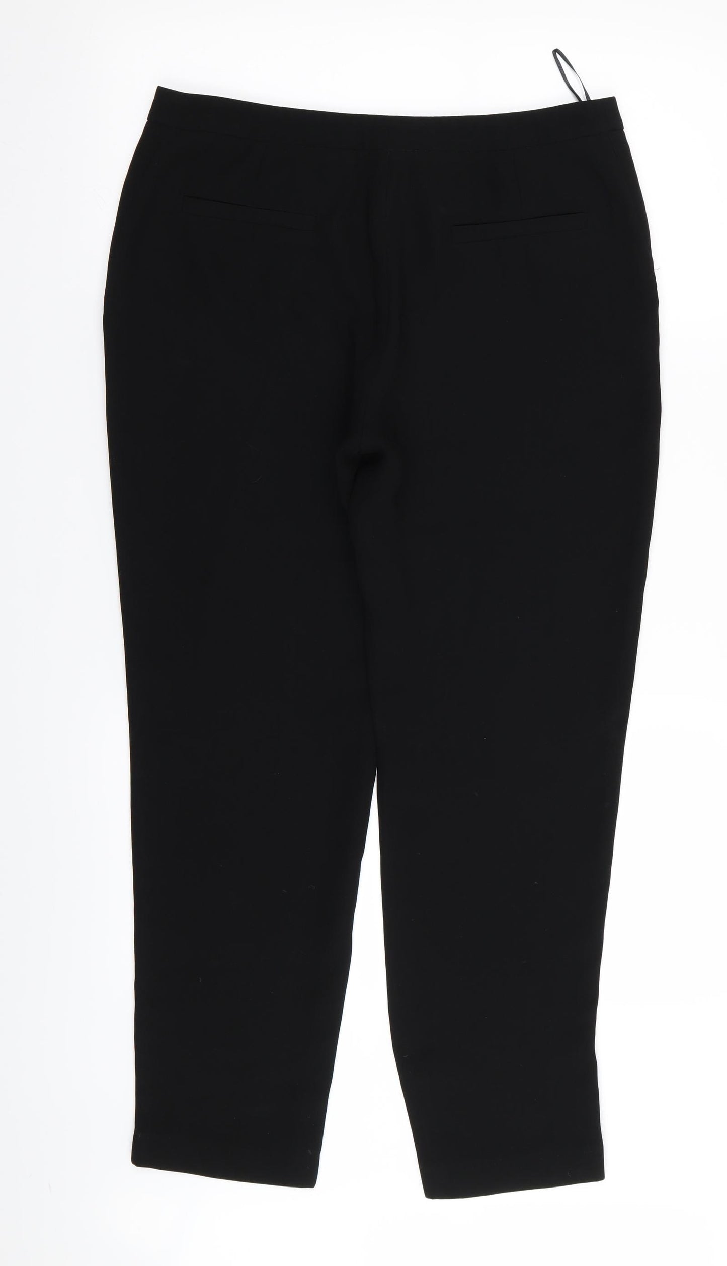 NEXT Womens Black   Trousers  Size 10 L27 in