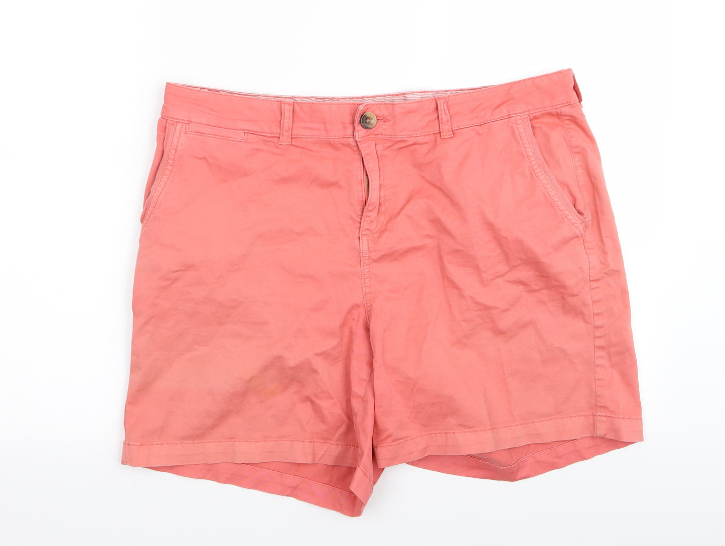 Asda George Womens Pink   Chino Shorts Size 16