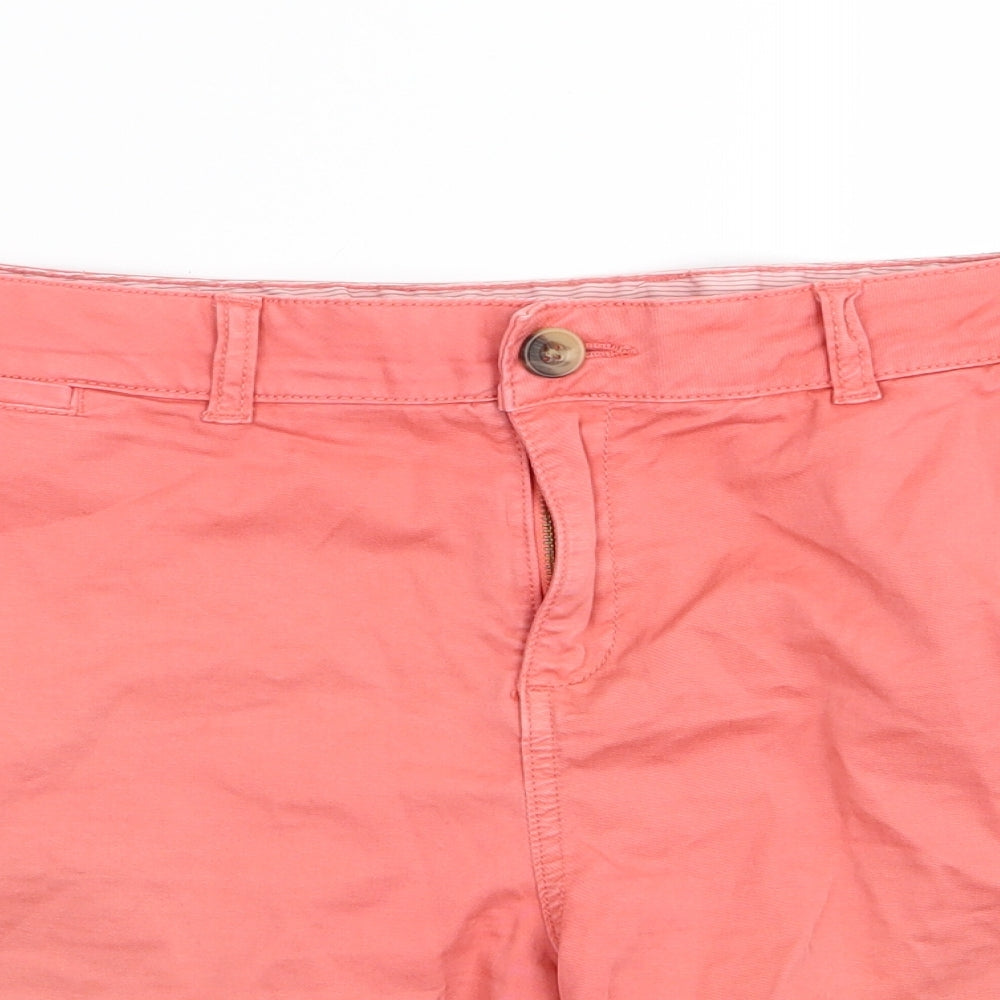 Asda George Womens Pink   Chino Shorts Size 16