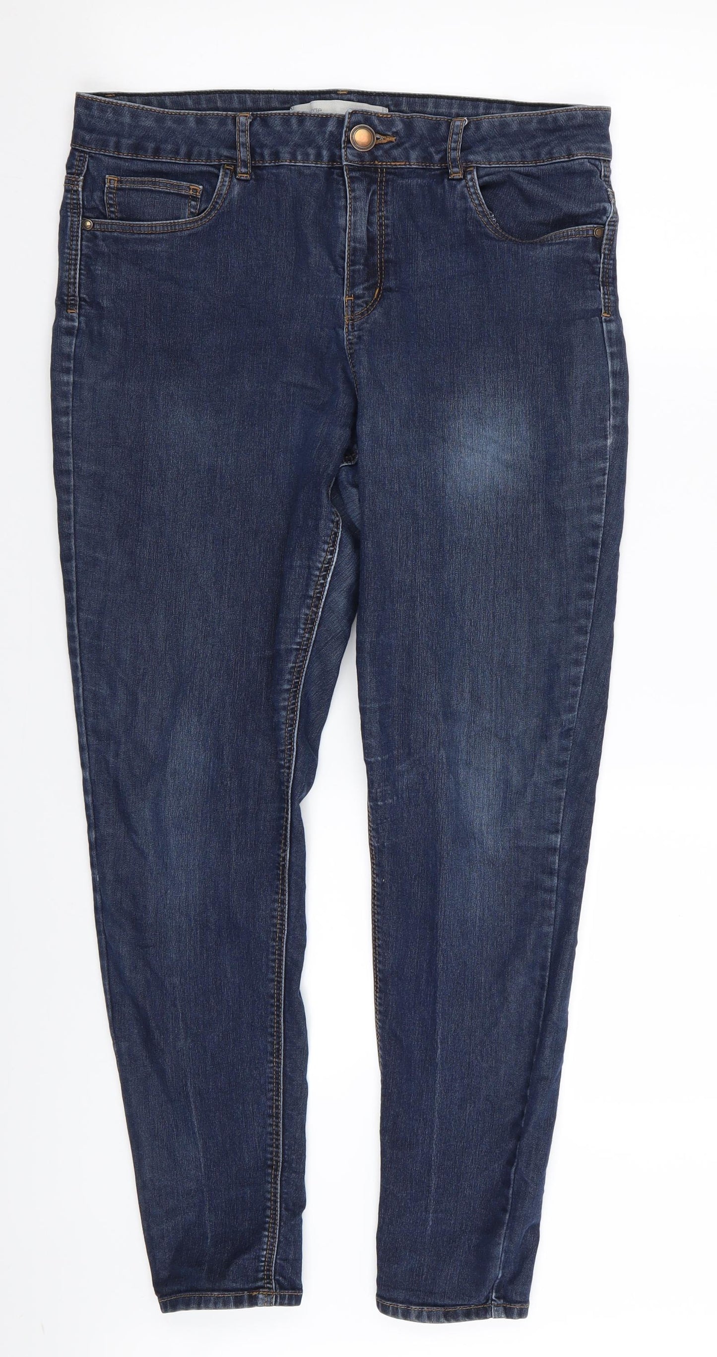 Asda George Womens Blue   Skinny Jeans Size 14 L27 in