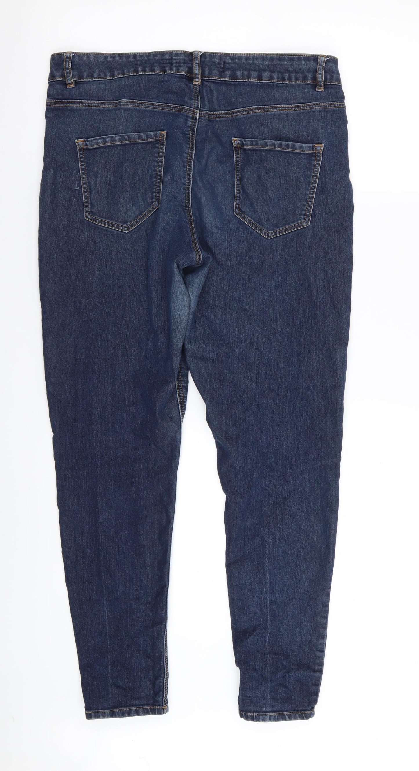 Asda George Womens Blue   Skinny Jeans Size 14 L27 in