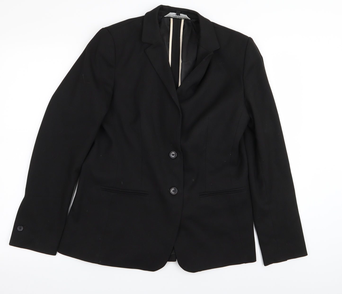 NEXT Womens Black   Jacket Blazer Size 14