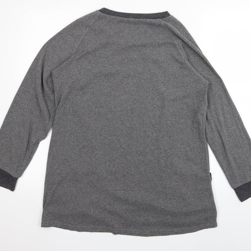 Yidarton Womens Grey   Basic T-Shirt Size L