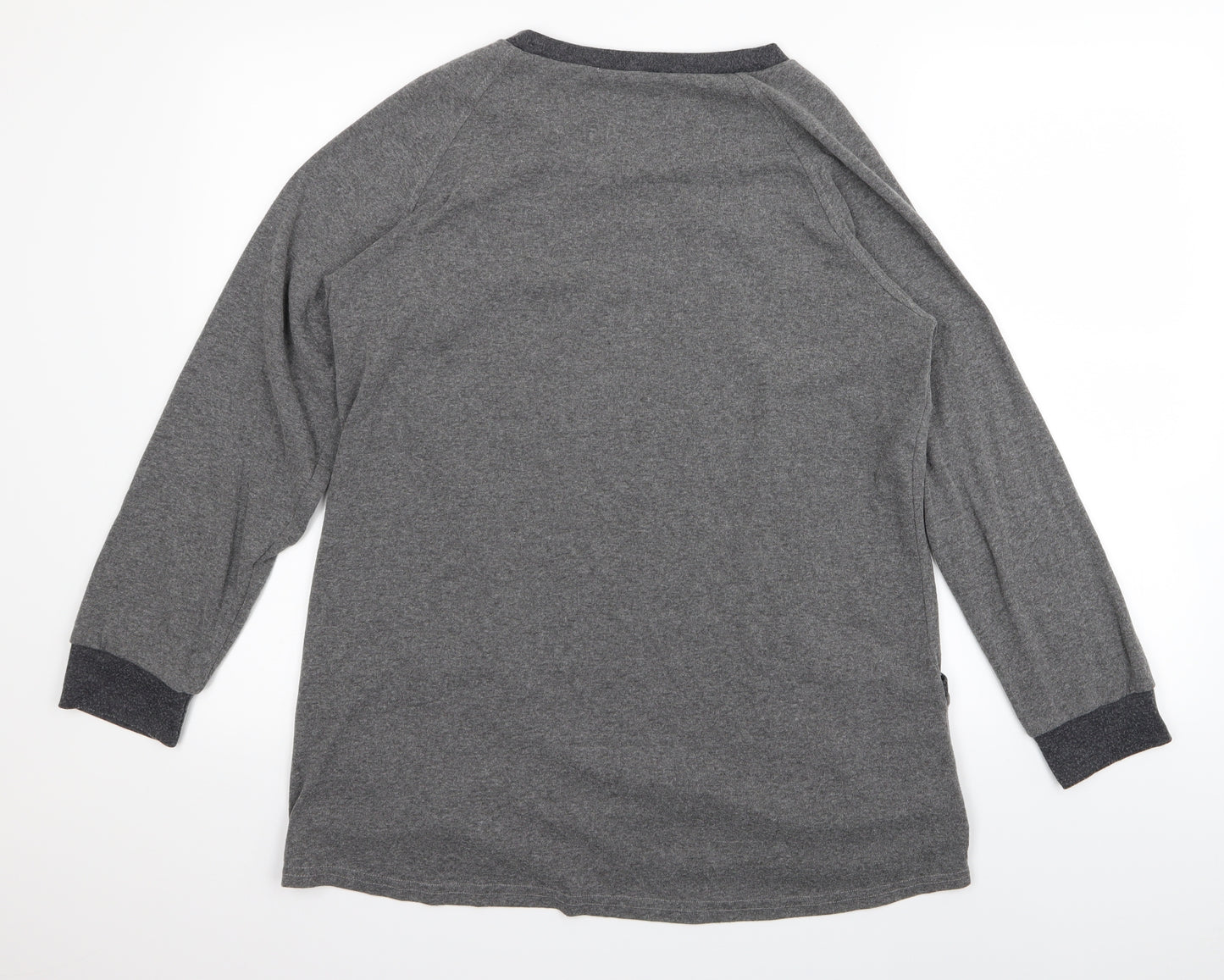 Yidarton Womens Grey   Basic T-Shirt Size L