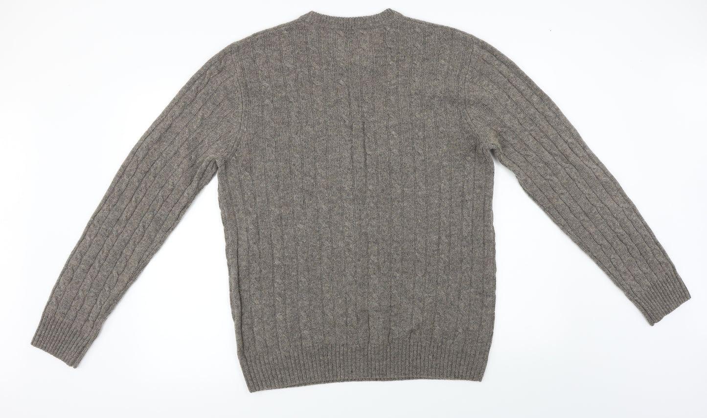 White Stuff  Mens Brown   Pullover Jumper Size L