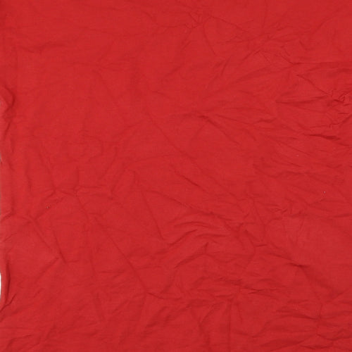 Zara  Womens Red   Basic T-Shirt Size S
