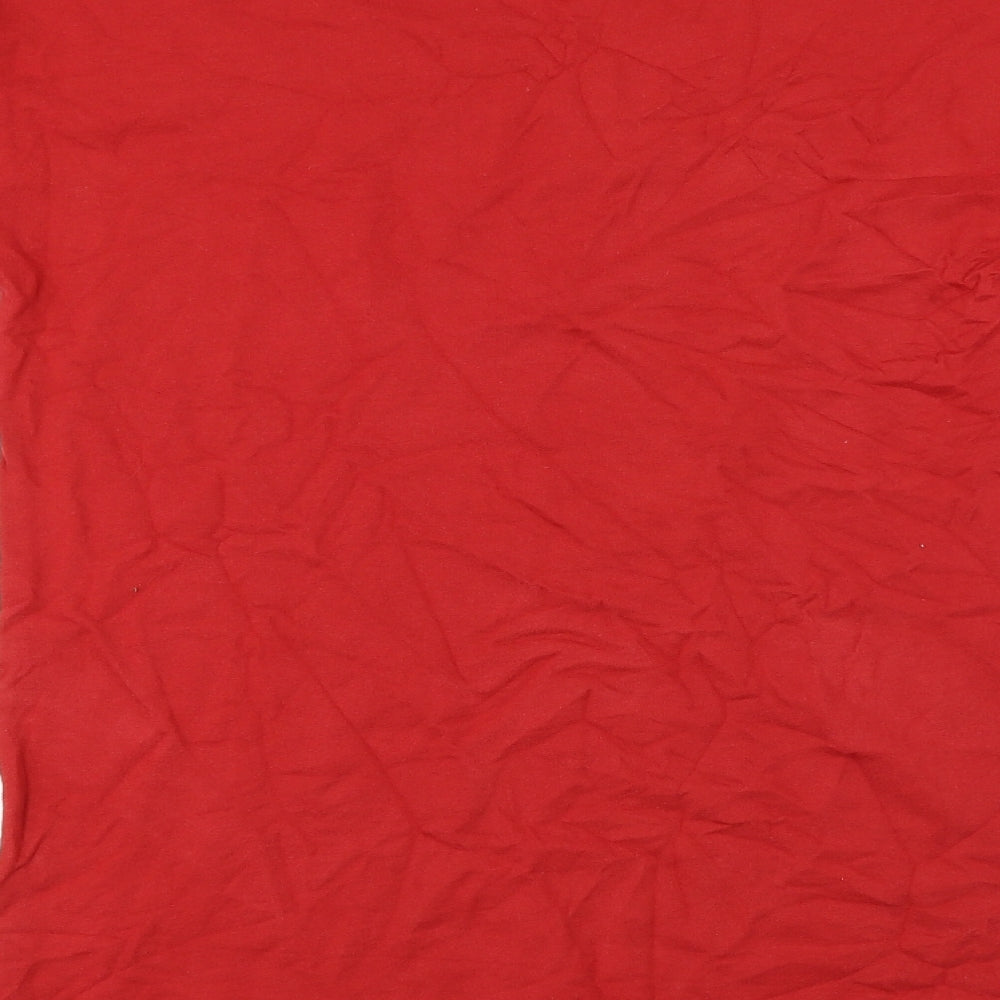 Zara  Womens Red   Basic T-Shirt Size S