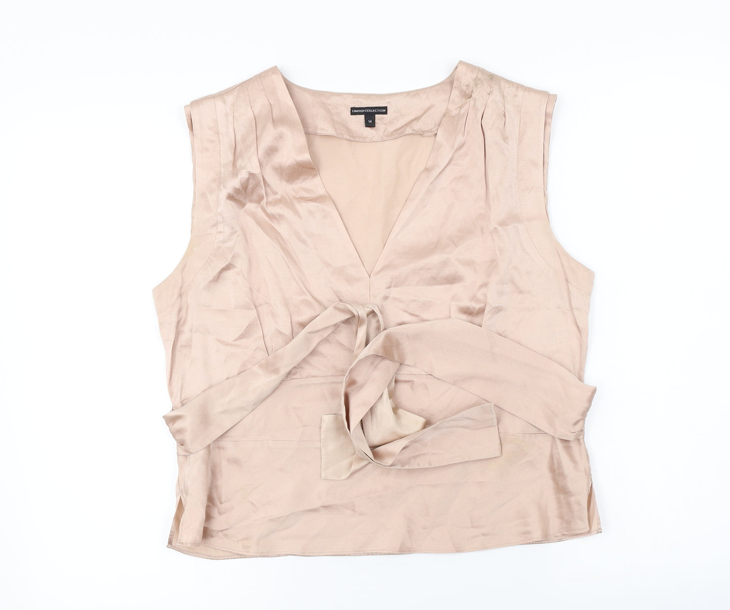 Limited Collection  Womens Pink   Basic Blouse Size 14