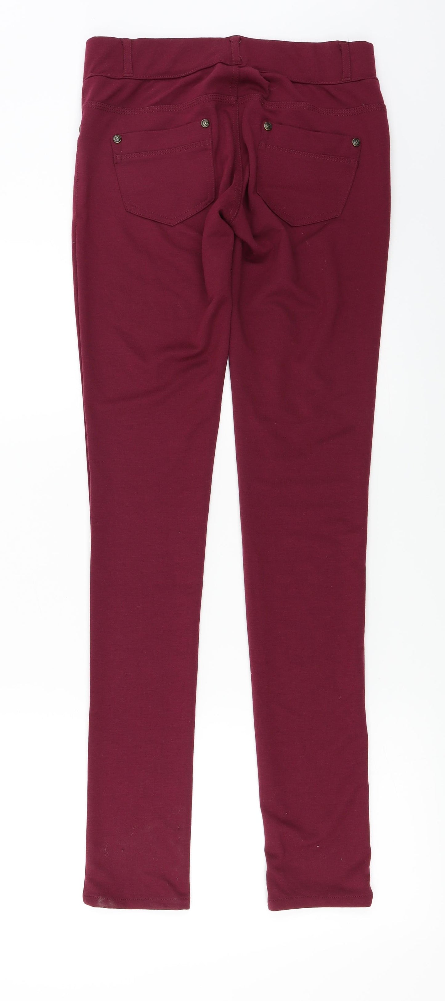 B.you  Womens Purple   Trousers  Size 12 L29 in