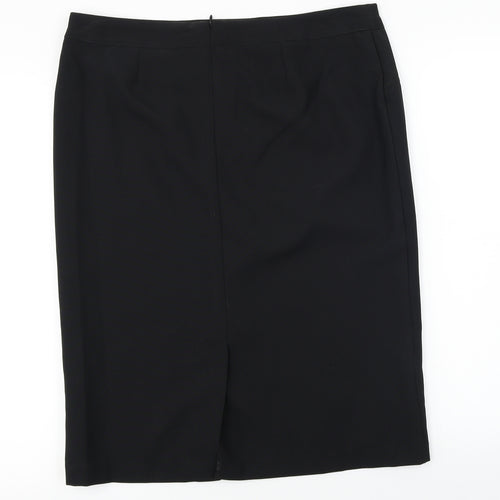 George  Womens Black   A-Line Skirt Size 34 in