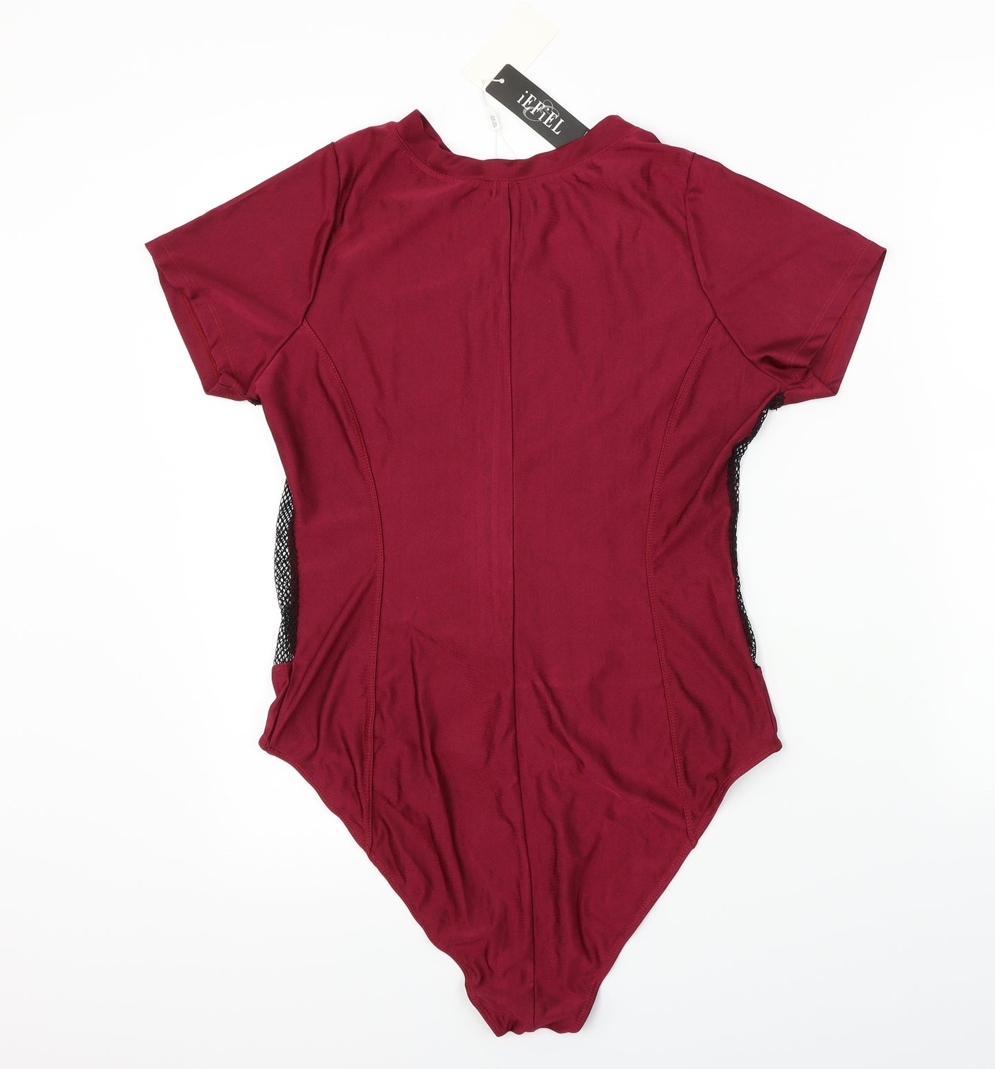 Iefiel  Womens Purple   Bodysuit One-Piece Size XL