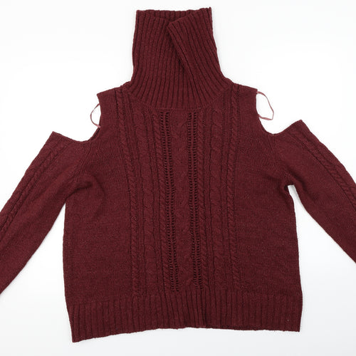 Primark  Womens Red   Pullover Jumper Size L