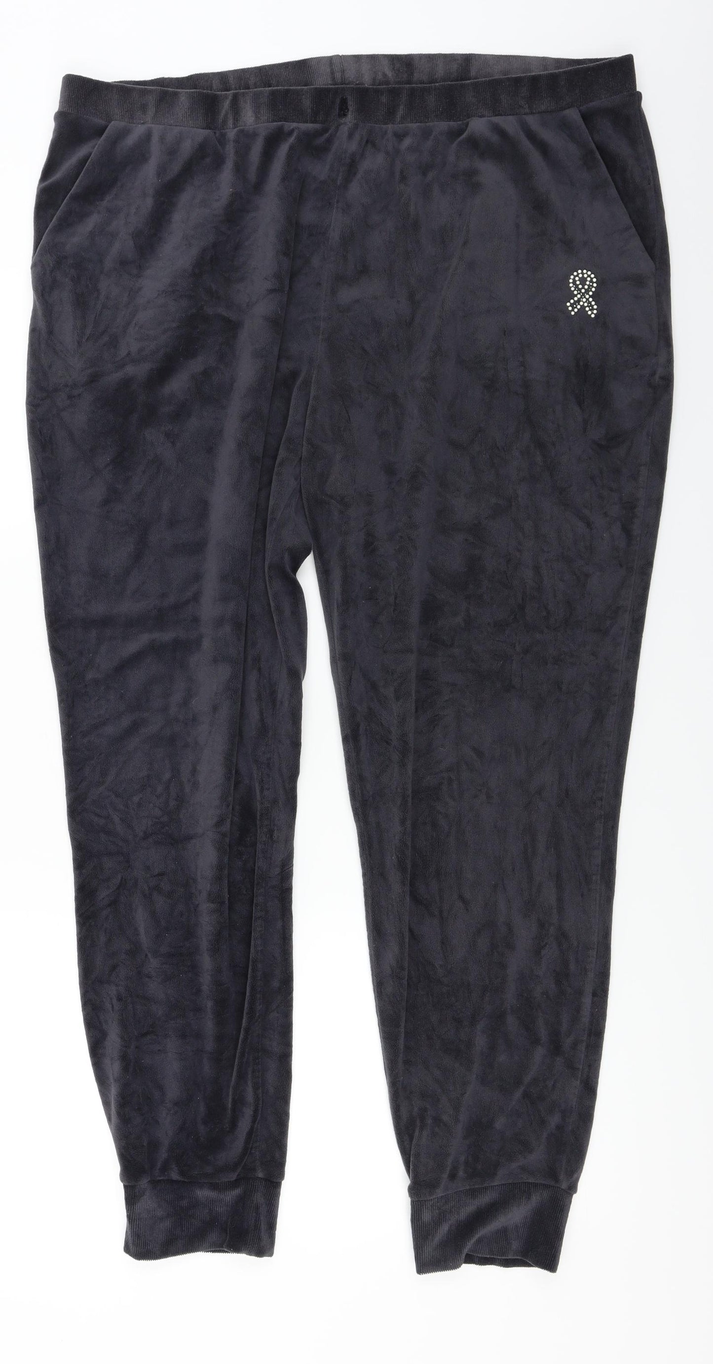 Preworn  Womens Grey   Jogger Trousers Size 38 in L28 in