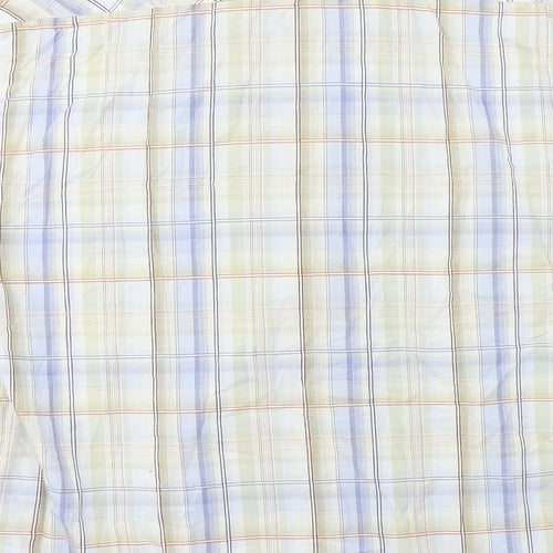 NEXT  Mens Grey Check   Button-Up Size L