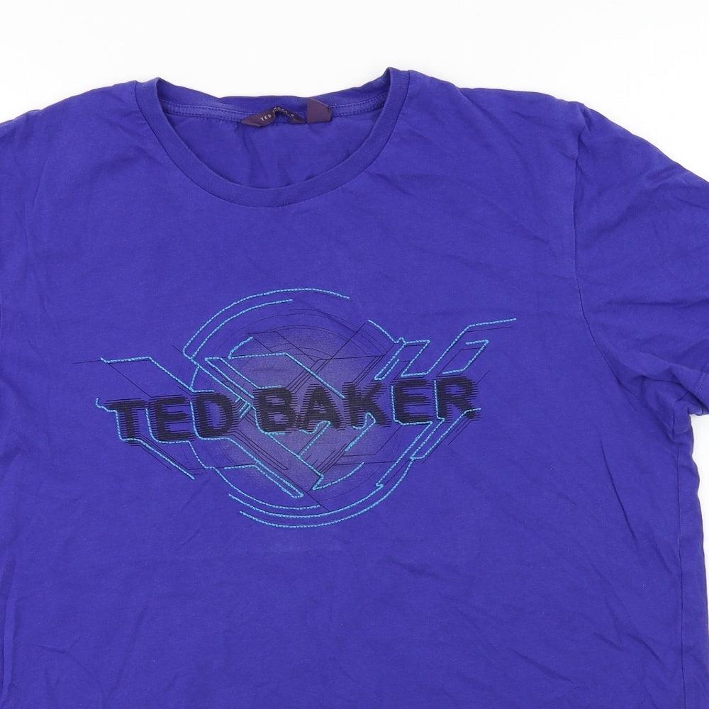 Ted Baker Mens Blue    T-Shirt Size M